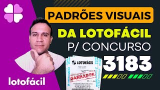 lotofacil  Padrões Visuais 3183 [upl. by Vocaay]