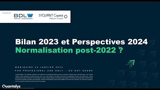 Normalisation  quelles opportunités sur 2024 pour les stratégies de performance absolue [upl. by Ahsienauq]