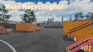 Mein Recyclinghof 01 🚮 Die ersten Sortierungen angezockt deutsch [upl. by Eitten]