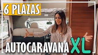 AUTOCARAVANA Capuchina por DENTRO 6 plazas😱  Elnagh Baron 26 gran CASA RODANTE House Tour Español [upl. by Ailongam164]