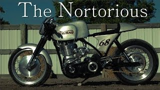 Cafe Racer Norton Manx by Goldammer Cycle Works [upl. by Yelkreb121]