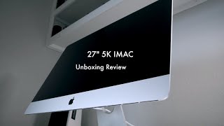 Buying an Apple Imac in Mid 2018  42 i7 SSD 16gb  Unbox amp Setup [upl. by Anyale]