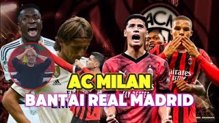 Ac milan Bantai Real Madrid 3 1  Sarang goals [upl. by Anirhtak]