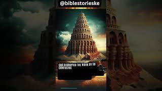 TOWER OF BABEL WHERE MAN CHALLENGED GOD biblia [upl. by Iam]