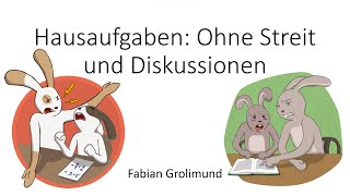 Hausaufgaben ohne Streit und Diskussionen [upl. by Mungovan26]