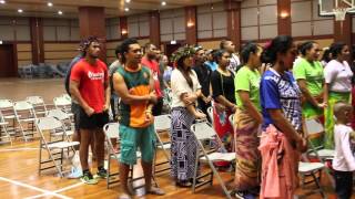 Tuvalus 37th Independence Day Celebration in TaiwanNational Anthem III [upl. by Tedmann]