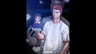 Sakuragi hanamichi x haruko  Whine in Brazil 🇧🇷 Song by Ichiss anime shorts slamdunk [upl. by Achorn]