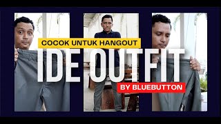 Ide Outfit Hangout  Polo Shirt  Chino Ankle Pants Slim Fit by Bluebutton [upl. by Ornas]