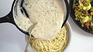 Vegan Alfredo Sauce  Rich amp Creamy [upl. by Pages]