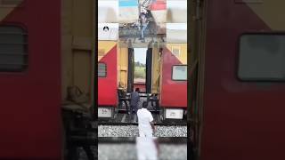 बेगूसराय के बरवानी जंक्शन पर ट्रेन एक्सीडेंट 😱  barauni junction train accident shorts ytshorts [upl. by Anelra]