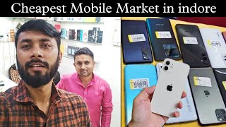 Cheapest Mobile Market in Indore  Indore dollar Market  Indore Novelty market  indore [upl. by Motteo394]