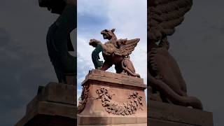 Sculpture “Predator”bridge MoltkeBerlin 🇩🇪 sculpture travel germany berlin [upl. by Kjersti]