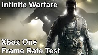 Call of Duty Infinite Warfare Xbox One Frame Rate Test [upl. by Boonie]