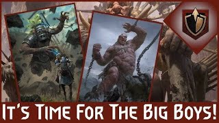 Gwent  Witchers Card Game Gameplay  New Ogroid Deck vs Nilfgaard deck  Over 100 Points  PvP [upl. by Sacha]