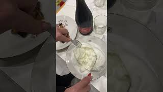 Figliata mozzarella napoli food viralvideo tourism tourist Tour [upl. by Ecirtap]