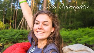 Solo Hammock Overnighter  Bushcraft Camp [upl. by Krasnoff]