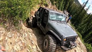 Holy Cross trail July 24 Jeep Badge of Honor trail [upl. by Minardi]