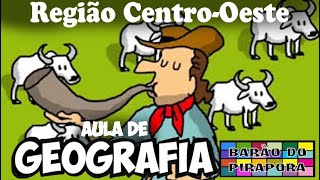 Aula de Geografia REGIÃO CENTRO OESTE [upl. by Knighton566]