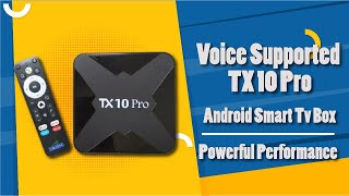 tx10 pro  android tv box  Voice control option  Bangla review  Full Informative Review [upl. by Immij425]