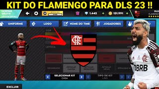 Kit do Flamengo para Dream League Soccer 2023 [upl. by Octavius]