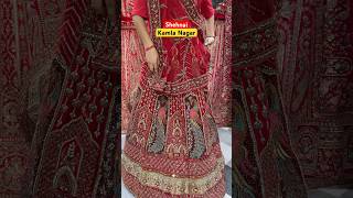 Bridal lehengas in Delhi  Shehnai  Kamla Nagar lehengacollection dulhanlehenga bridallehenga [upl. by Htabmas]