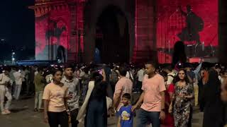 Mumbai CST Laser Show [upl. by Orazio]