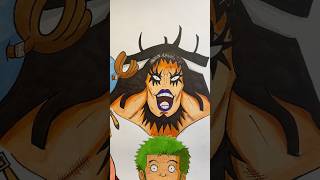 Desenhei o Kaido com o rosto do Ivankov anime animearte [upl. by Jania]