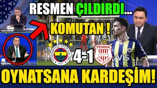 BGEZER DELİYE DÖNDÜ HAKEM FALAN DEĞİL OYNATMAYA KORKUYORLAR FENERBAHÇE 4 PENDİKSPOR 1 [upl. by Eusoj934]