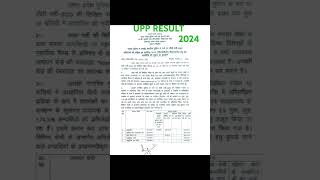 Upp result 2024 out jaoo dekho upp result short result upp2024upp resut sarkari result [upl. by Bright955]