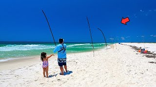 Surf Fishing the Midday Bite and Caught This [upl. by Layod]