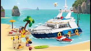 LEGO Creator 3in1 Yacht Cruise Adventures  31083 [upl. by Moreno795]