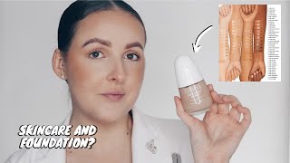 CLINIQUE EVEN BETTER CLINICAL SERUM FOUNDATION FIRST IMPRESSIONS REVIEW WEAR TEST  All 42 shades [upl. by Netsirhc]