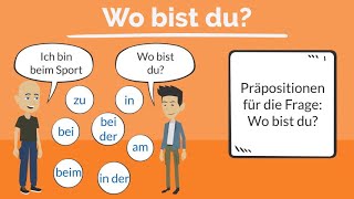 10 Regeln der PRÄPOSITIONEN  Learn German Fast [upl. by Novy938]