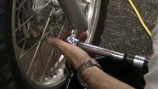 BMW G650 F650 Fork Oil Change DIY [upl. by Thea420]