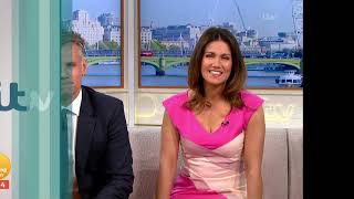 Susanna Reid  Low Cut Tight Dress  Cleavage  8th July 2019 [upl. by Ynnub]