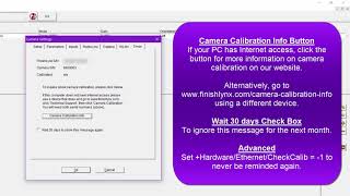 FinishLynx 1122 Camera Calibration amp Certification [upl. by Sotos]