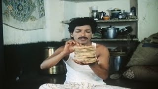 Kashinath Eating Chapati Comedy Scenes  Old Kannada Movie Best Comedy from Sura Sundaranga [upl. by Grove]