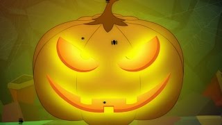 scary pumpkin nursery rhyme scary baby songs halloween music for preschoolers [upl. by Boleslaw707]