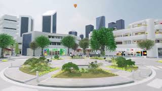 Virtual City Experience for Mastercard Day  inspired by Tel Aviv crafted amp powered by ByondXR [upl. by Orsa986]