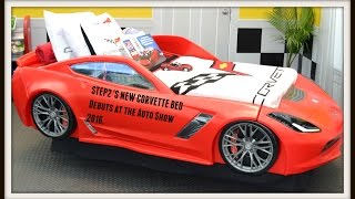 STEP2 debuts their new Corvette bed at the New York International Auto Show 2016 [upl. by Mann794]