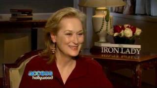 Meryl Streep  The Iron Lady  Press Junket No1 [upl. by Oag]