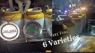 6 Flavours of pani puri  Mnfa vlogs [upl. by Angadresma]