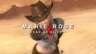 Marie Rose Scenes for Editing  DOA5 [upl. by Mcallister352]