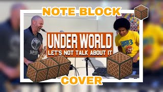 Note block cover Super Mario Bros quotUnderworldquot Theme AaronGrooves amp Bronkar Lee cover Minecraft [upl. by Yamauchi]