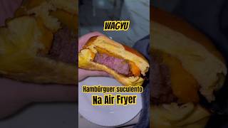 Faça seu hambúrguer na Airfryer assim fica super suculento food fitness receita airfryer [upl. by Dincolo]