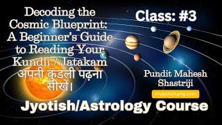 Learn Vedic Astrology A Comprehensive Guide to Janma Kundli by Pundit Mahesh Shastriji Part III [upl. by Anegal]