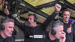 EXTENDED Carra and Neville Comms Cam during Manchester United 22 Liverpool 🎥 [upl. by Rustin]