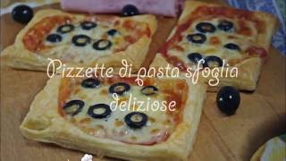 pizzette di pasta sfoglia capricciose [upl. by Janus]