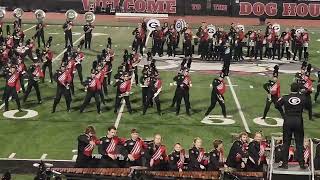 Swag Surfin University of Georgia Redcoat Marching BandFulton County Marching Band Exhibition [upl. by Eatnuahc]