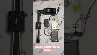 Linear Actuator Stepper Motor Nema34 position Control  stepDir and speed Control [upl. by Anadal230]